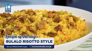 Bulalo Risotto Style  Home Foodie Cooking Show Madalicious [upl. by Mintz]