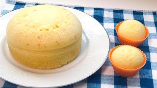 Steamed Condensed Milk Cake  No Mixer  No Oven  Super Yummy [upl. by Glynda]