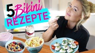 ♥︎ 5 ANTI HEIßHUNGER Rezepte  Einfache Fitness Snacks ♥︎ Sophia Thiel [upl. by Silrac]