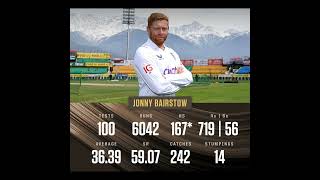 Jonny Bairstow Test Career cricketjonnybairstowenglandyoutubeshortsviral [upl. by Weigle]