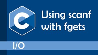 How to use scanf with fgets [upl. by Twyla]