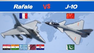 Rafale vs J10  A Detailed Comparison Of Two Of The Most Advanced Deltawinged Fighters [upl. by Mobley813]