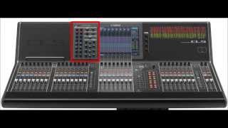 YAMAHA CL5 series Curso consolas digitales Parte 1 superficie de control resumido [upl. by Kaltman]