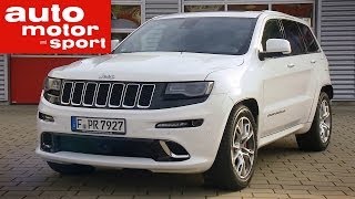 Fahrbericht Jeep Grand Cherokee SRT [upl. by Derej]