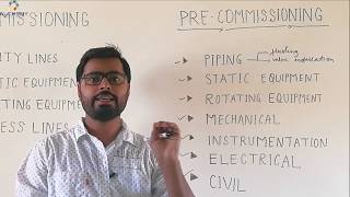 Making of an industry Precommissioning and Commissioning Steps [upl. by Sumer]