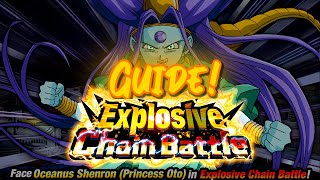 Oceanus Shenron Explosive Chain Battle Guide  Dragon Ball Z Dokkan Battle [upl. by Pembrook]