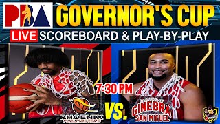 GINEBRA VS PHOENIX  PBA LIVE PLAYBYPLAY REACTION [upl. by Gustave]