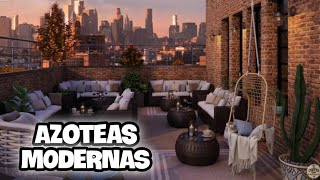 AZOTEAS MODERNAS  Ideas para tu casa [upl. by Acinonrev923]