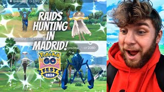 ✨Final Shiny Hunt At Madrid Go Fest In Pokemon Go✨ LIVE [upl. by Krilov413]