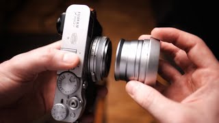 Wide Conversion Lens for Fuji X100V  WCL X100 II Review [upl. by Alamaj733]