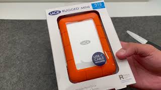 Buy LaCie Rugged Mini in 2024 Unboxing amp Review [upl. by Nibaj]