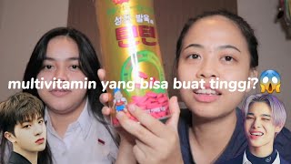 unboxingreviewtry tenten multivitamin 텐텐 비타민🍓🍭🍬  beli karena niki enhypenampjunghwan treasure🙂👍 [upl. by Lyons213]