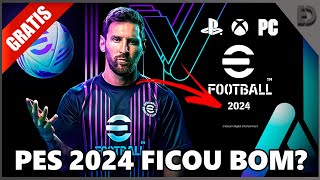 eFOOTBALL 2024  NOVO JOGO GRATUITO P CONSOLES E PC [upl. by Acimahs961]