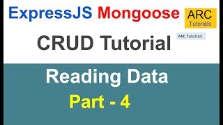 Express and Mongoose CRUD Tutorial  Part 4  Read Functionality [upl. by Meda16]