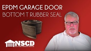 EPDM Garage Door Bottom T Rubber Seal [upl. by Lisetta]