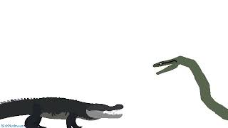 Titanoboa vs Deinosuchus [upl. by Chandler]