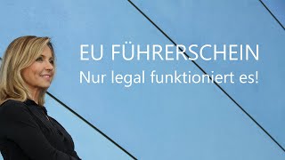 EU Führerschein ohne MPU sicher gültig und durch Gerichtsurteile bestätigt [upl. by Ardnaek]