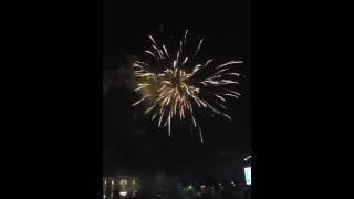 Greensboro grasshoppers 2016 4th of July fireworks [upl. by Zelten807]