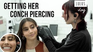 Whats it like getting your conch pierced [upl. by Ateiluj233]