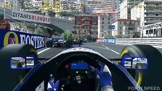 F1 1994  Eric Bernard Onboard  Monte Carlo Monaco  Ligier Renault JS39B  F1 Challenge 99 02  HD [upl. by Goda]