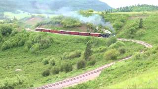 062011 First Passenger Train With Passengers Over Lobato Trestle [upl. by Herzog]