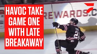 Huntsville Havoc Score Breakaway Game Winner In Game One Of The SPHL Finals [upl. by Norean]