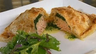 Salmon Phyllo Pastry  How To Make Salmon Phyllo Pastry [upl. by Nivla]