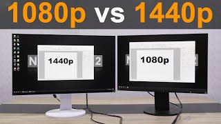 1080p vs 1440p Monitor [upl. by Bobbie]