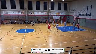 Biella next vs Serravalle  24022024 [upl. by Hey407]