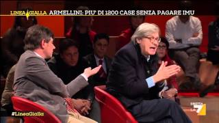 Sgarbi vs Zurlo quotNon mi rompere i coglioni Non sai un caoquot [upl. by Waldos]