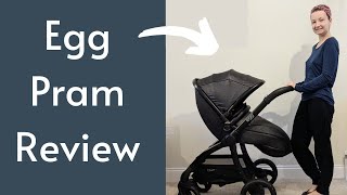 Egg pram review  single to double pushchair [upl. by Johnette]