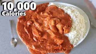 Massive Indian Curry Platter 10000 Calorie Feast [upl. by Asilanom119]