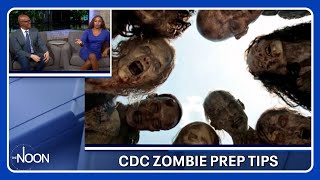 CDC offers tips to prep for the zombie apocalypse  The Noon [upl. by Itoc]