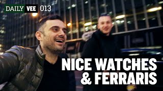 NICE WATCHES amp FERRARIS  DailyVee 013 [upl. by Herodias]