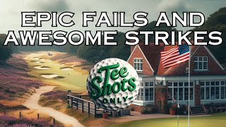 Sunningdale Heath Epic Golf Fails amp Good Vibes Tee Shot Blunders with the American Golf Crew [upl. by Udenihc]