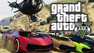 GTA 5 Online  US AGAINST AN ARMY GTA V Online [upl. by Woll]