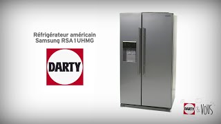 Réfrigérateur américain Samsung RSA1UHMG  démonstration Darty [upl. by Einnij]