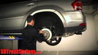 Arnott Air Spring Installation Video for the MercedesBenz ML Class  Model  A2596 [upl. by Llehcram]