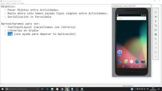 Ejemplo Parcelable en Android [upl. by Yelkreb122]