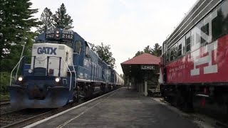 Housatonic Railroad freight chase  Sheffield to Lenox MA  8252024 [upl. by Rudie132]