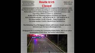 Route 825 Northbound Closed [upl. by Sianna781]