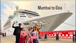 Mumbai to Goa by cruise 🚢  Cordelia cruises full guide [upl. by Sochor563]