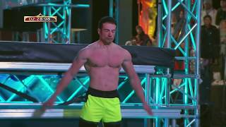 هذان المتسابقان تخطيا بنجاح Stage 1 من Ninja warrior بالعربي Season One [upl. by Ogden]