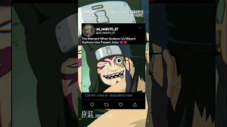 Kankuro Vs Misumi 😱 Kankuro Use Puppat Jutsu 😈👹 naruto anime [upl. by Sheply]