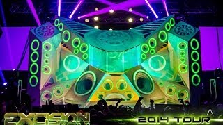 EXCISION 2014 TOUR Official Tour Trailer [upl. by Adlihtam931]