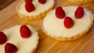 White Chocolate Tarts  Cooked by Julie  Episode 154 [upl. by Eissat]