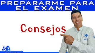 Consejos para prepararte para tu examen de admisión [upl. by Siddon968]