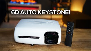 Yaber V7 Pro Projector Review 6D Auto Keystone is great [upl. by Burnley]