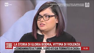 La storia di Gloria Boemia vittima di violenza  Storie Italiane 25112022 [upl. by Adkins1]