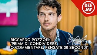 Riccardo Pozzoli quotPrima di condividere o commentare pensate 30 secondiquot [upl. by Dempster]